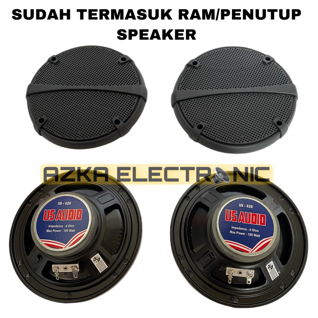 Speaker Pintu Mobil 6 Inch Coaxial 2 Way Carman CM-628