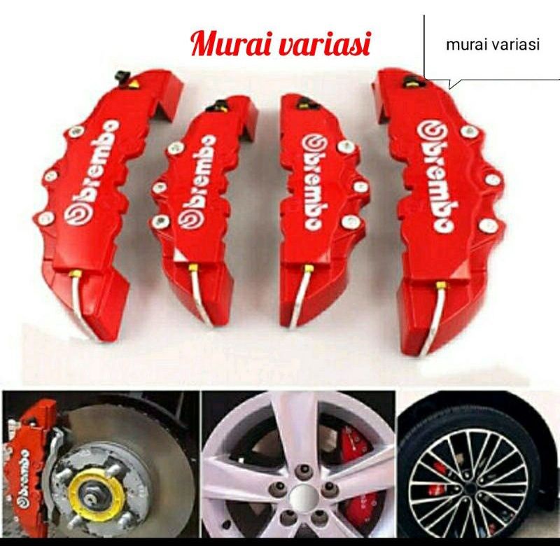 COVER CALIPER MOTIF BREMBO/PELINDUNG CALIPER REM MOTIF BREMBO