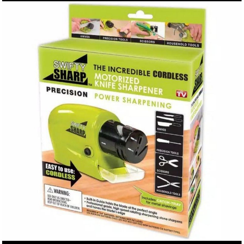asahan pisau otomatis swifty sharp- Pengasah pisau