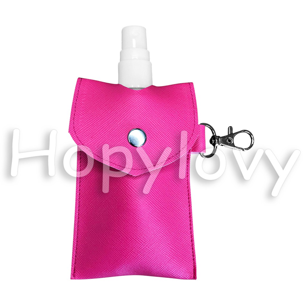 HOPYLOVY Pouch Hand Sanitizer Gantung Unik Polos (Botol Spray 60 ml)