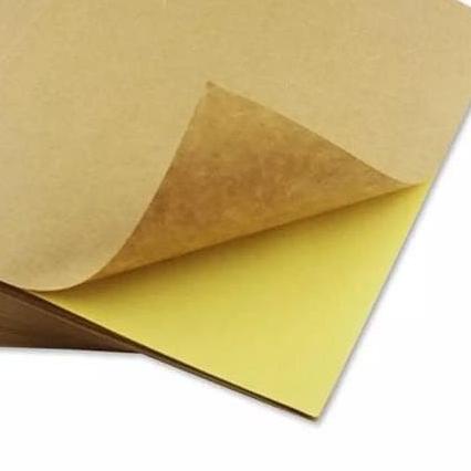 

➦ [A4 LABEL/PRINT] KERTAS STIKER / STICKER KRAFT / COKLAT - ISI 50 lbr ➽
