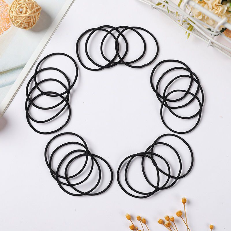 Ikat Rambut Korea | Tali Rambut | Karet Rambut Polos | Ikat Rambut Gelang | Schrunchie