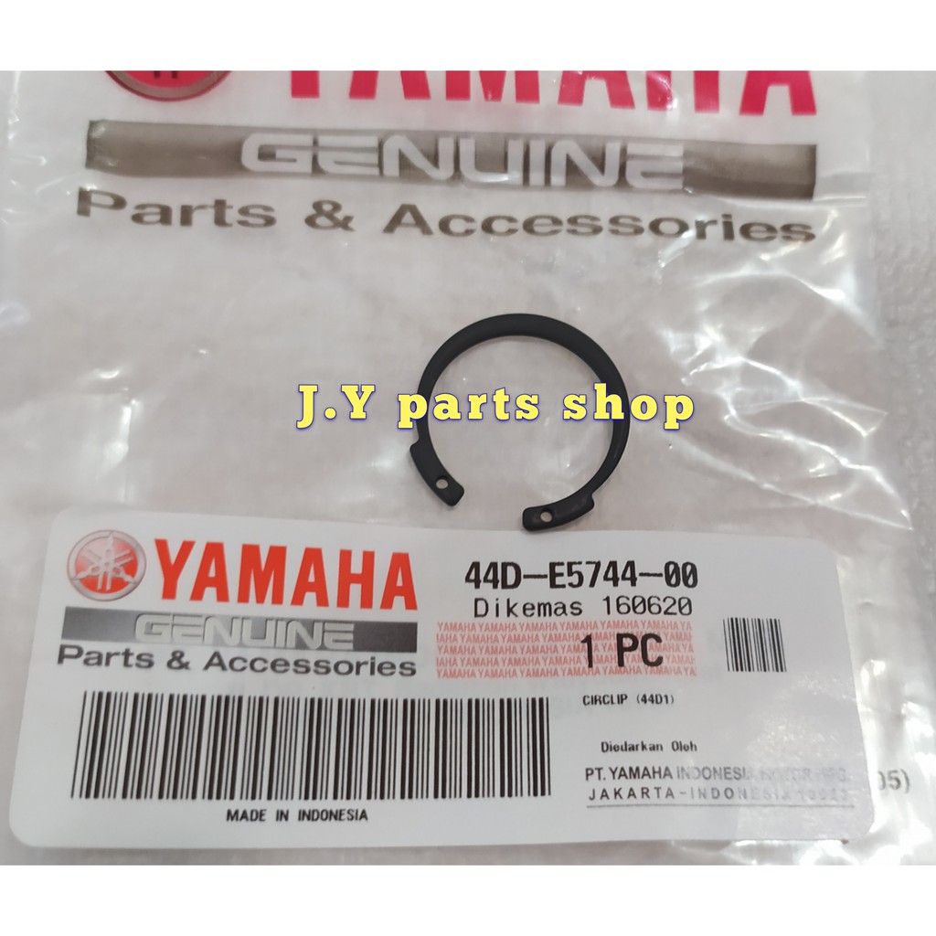 CIRCLIP SNAP RING KLIP BEARING PULY SECONDARY CVT XEON KARBU RC GT AEROX 125 MIO J SOUL GT FINO FI XRIDE 115 ORIGINAL YGP 44D-E5744-00