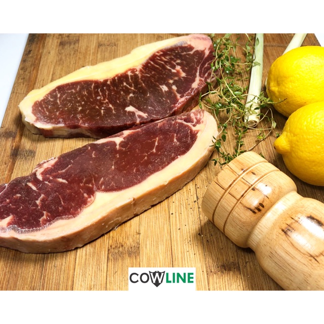 

Daging Sapi Sirloin Grade import Aussie Premium Cuts +-400gr(2 Slice)