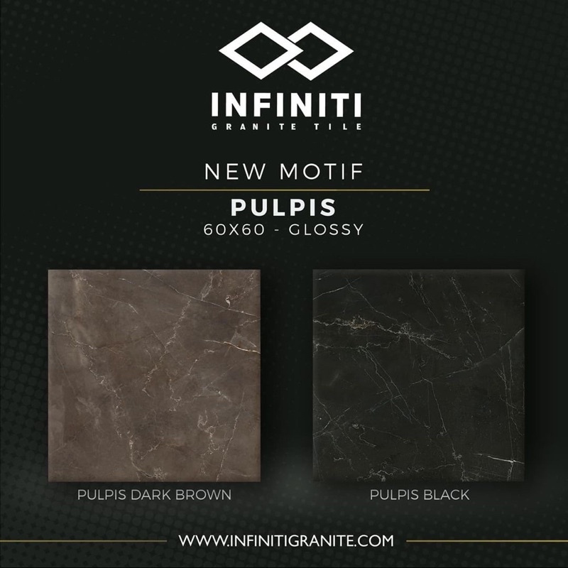 GRANITE 60x60 LANTAI / PULPIS / INFINITI / KW 1 / GLOSSY