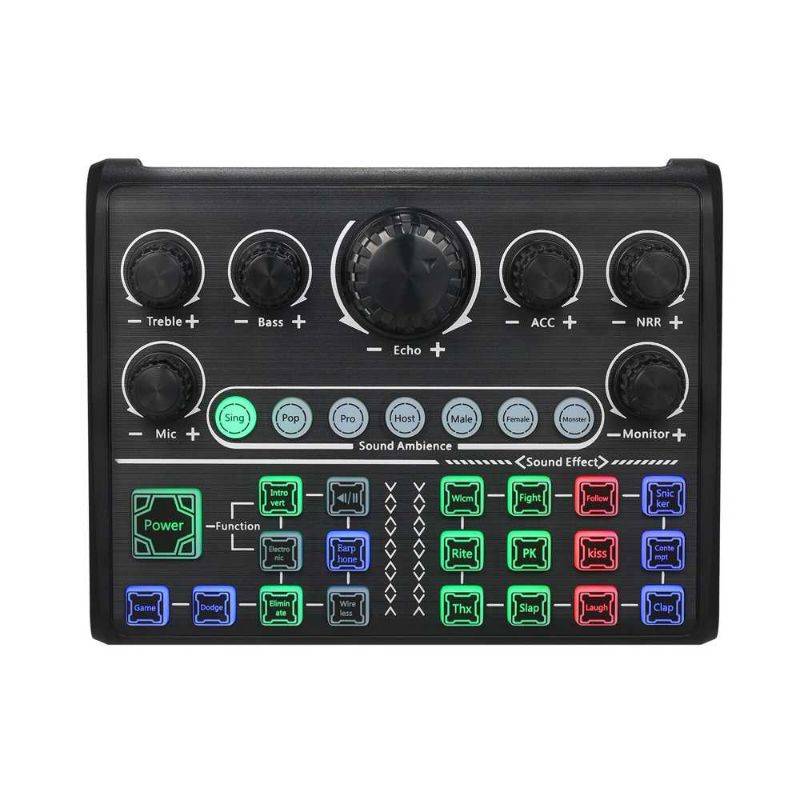 Soundcard CPAudio Voice Changer Live Boardcast Audio Mixer P200