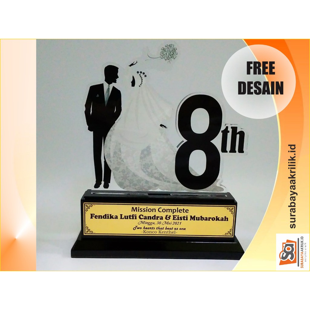 

KADO PERNIKAHAN Murah || PLAKAT WEDDING UNIK Custom