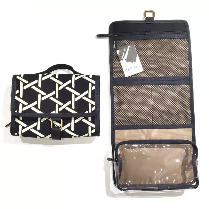 

Amenity Bag Rope Black Canvas Living
