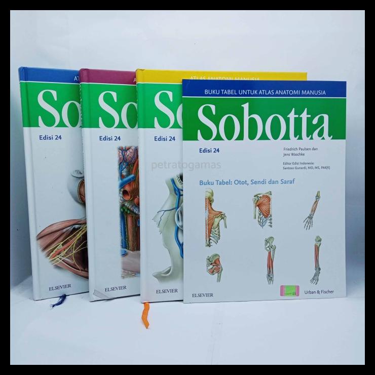

TERBARUU!! SOBOTTA ATLAS ANATOMI MANUSIA ( BUKU 1,2 & 3 ) ED. 24 // ELSEVIER SALE