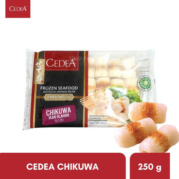 

Cedea Chikuwa 250gr / Olahan Ikan Chikuwa