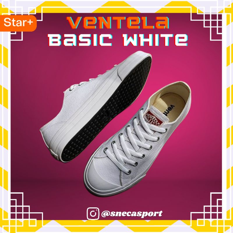 Ventela Basic White Original (Putih)