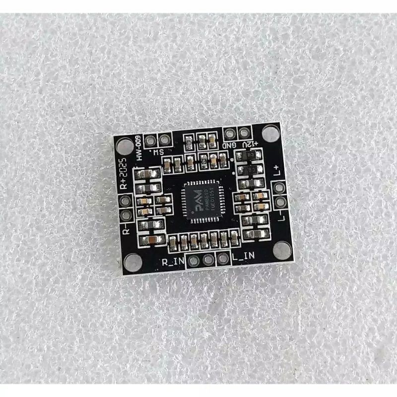 Kit Modul PAM 8610 v1 Digital Amplifier Class D
