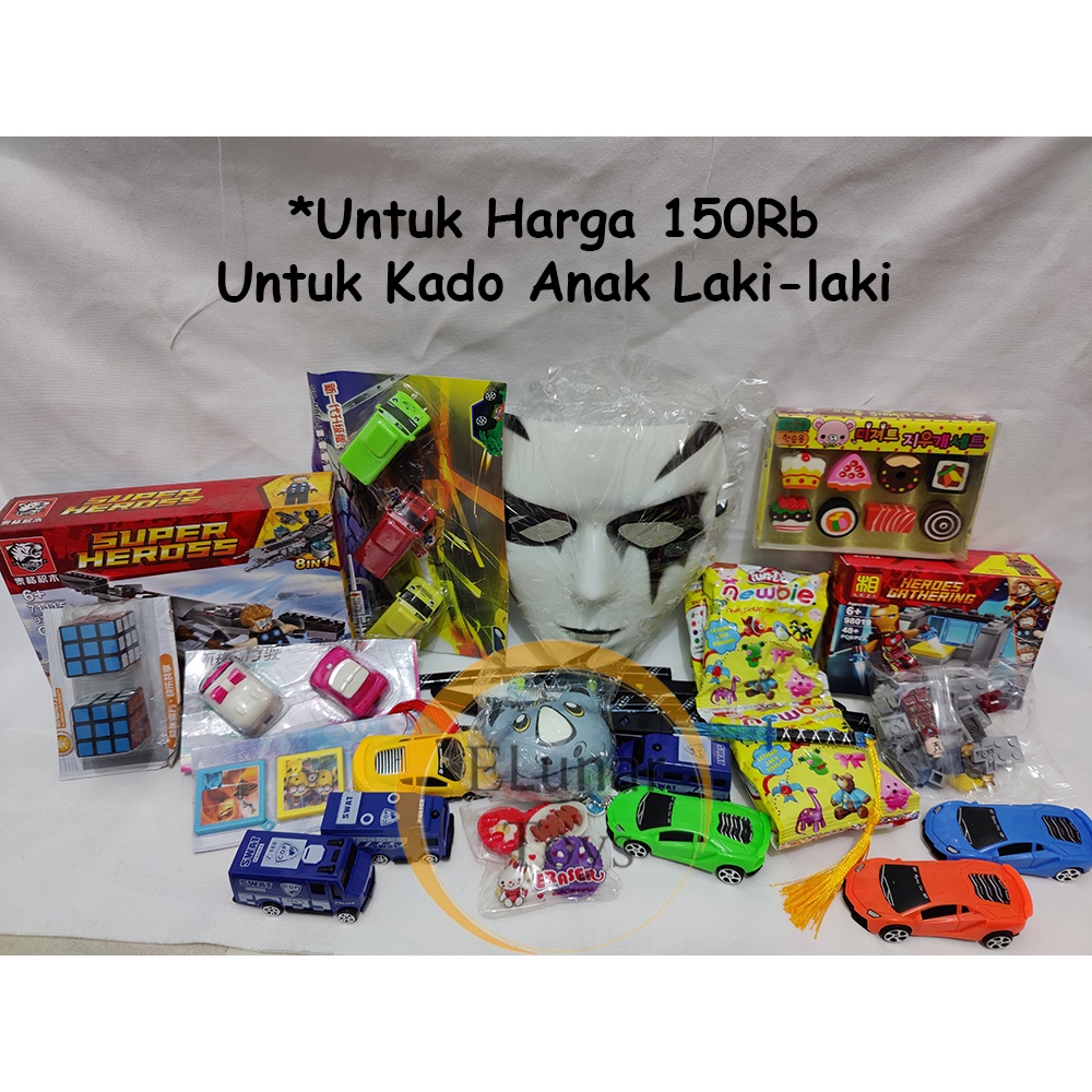 

Kado mainan anak Ulang tahun / Surprise / Hampers Mainan Hadiah Anak Laki-laki dan Perempuan