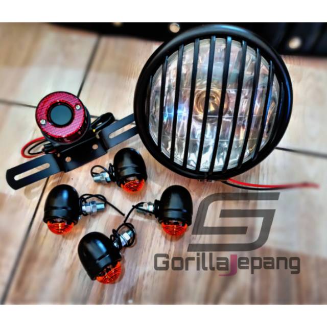 Jual Paket Lampu Grill Stopan Led Dan Sen Pcs Indonesia Shopee Indonesia