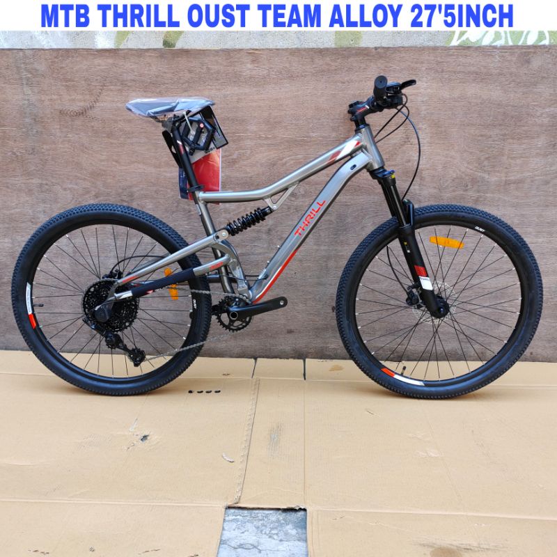 Sepeda Gunung MTB Thrill Oust TEAM Alloy 27'5Inch Rem Hydraulic 1X10Sp