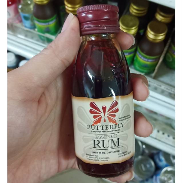

rum jamaica butterfly essence 60 ml / Rhum jamaican koepoe