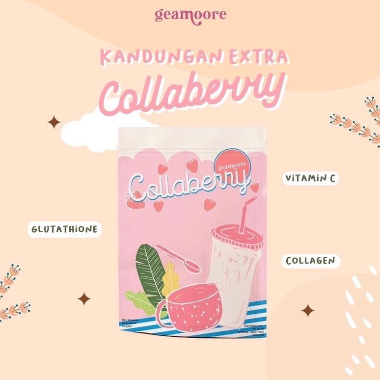 TERMURAH ( READY STOCK ) COLLAGEN DRINK BY GEAMORE / COLLABERY BY GEAMOORE