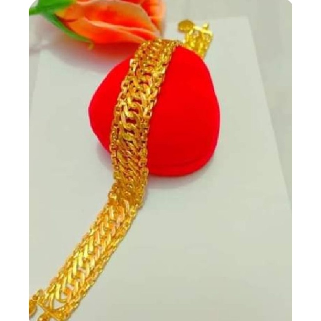 ACC gelang lapis mas kristal