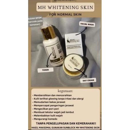 Skincare MH Miracle Whitening Skin