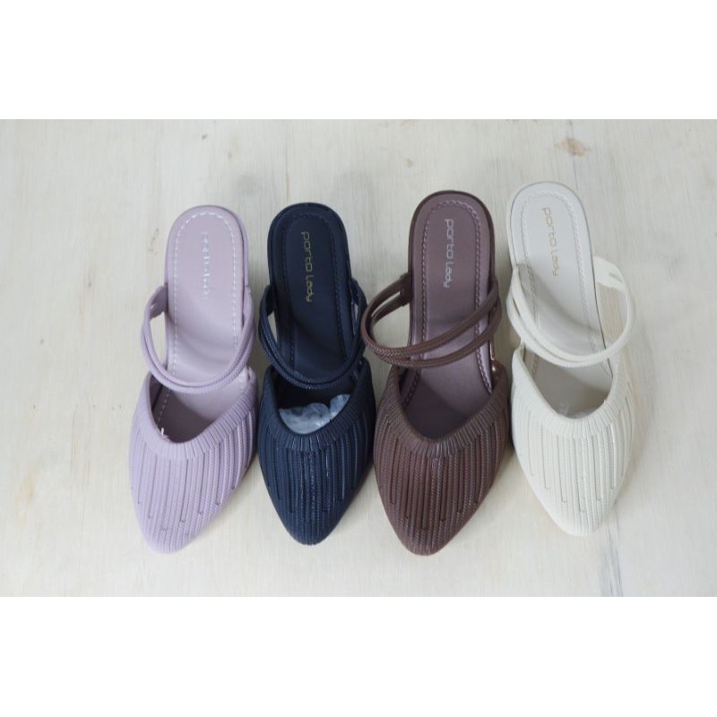 Sandal Jelly wedges wanita tinggi  porto lady BAT termurah pilih warna suka suka