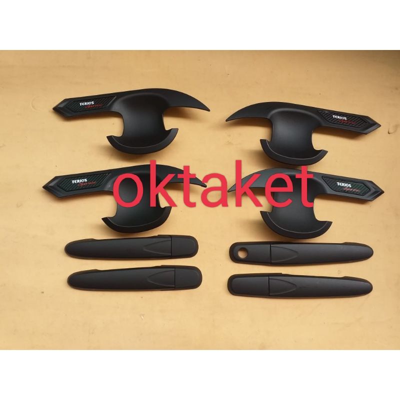 paket outer handle All new Rush Terios 2018 2019 2020 2022 Activo hitam