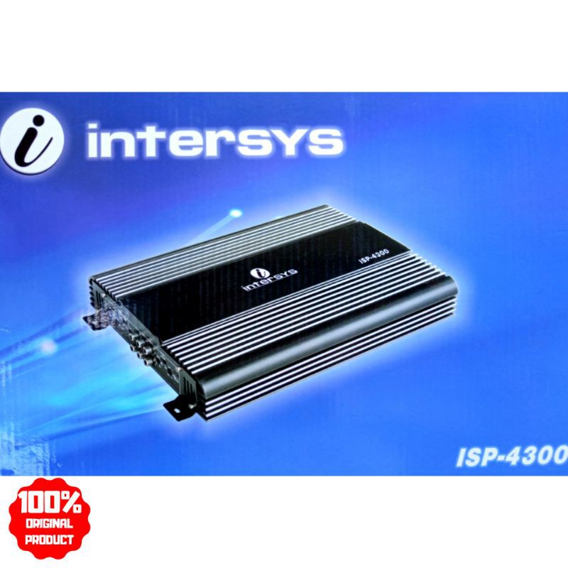 Power Amplifier Mobil INTERSYS ISP-4300