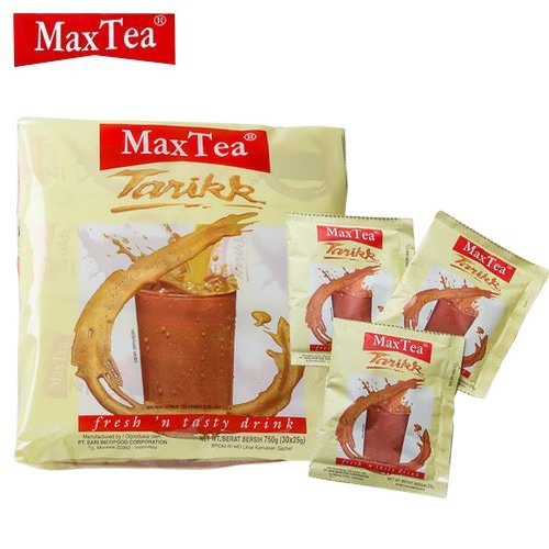 

Maxtea Teh Tarik isi 30 Sachet X25 Gram