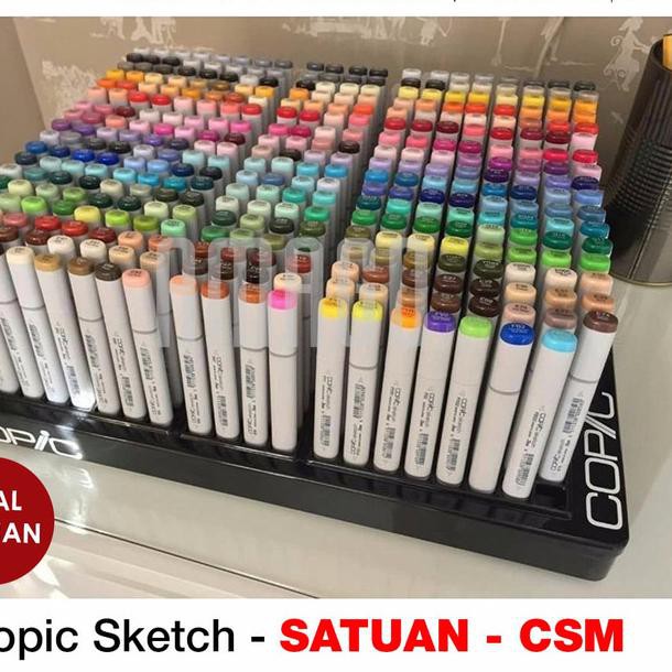 

COPIC SKETCH MARKER - CSM - SATUAN