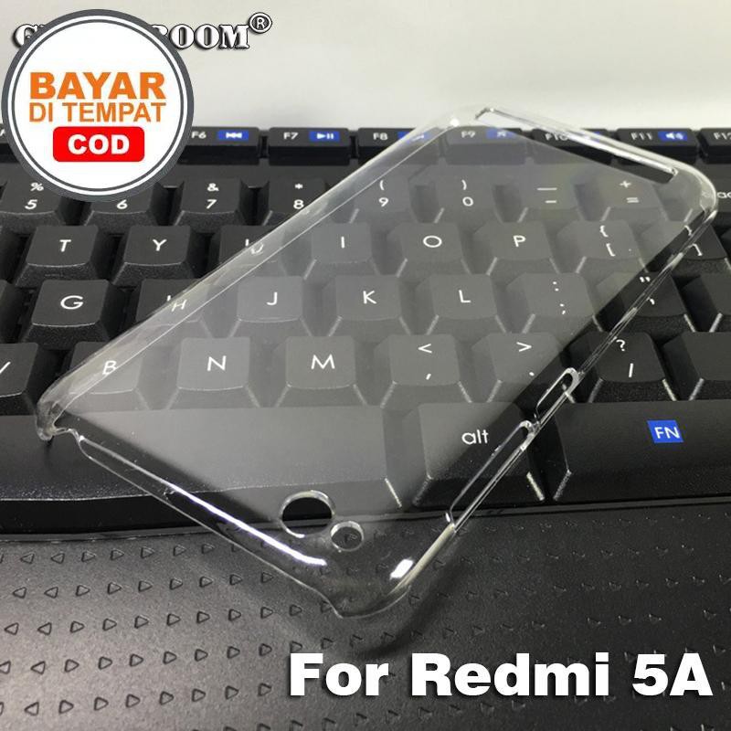Xiaomi Redmi 5A - Mika Transparan Clear Hard Case Hardcase Casing Cover Bening