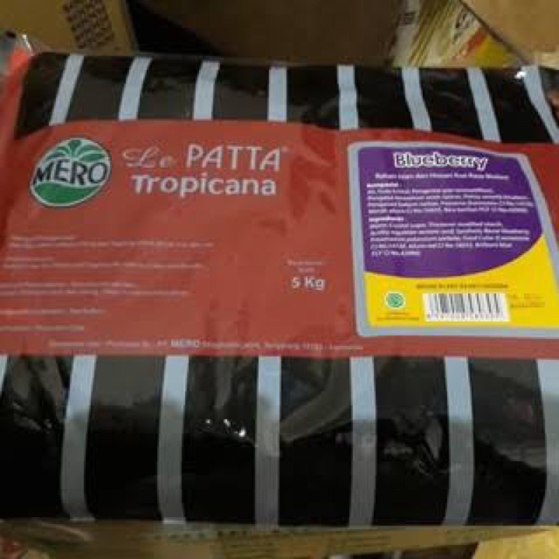 

tropicana lepatta blueberry / strawberry 5kg 1bal bluberi stroberi