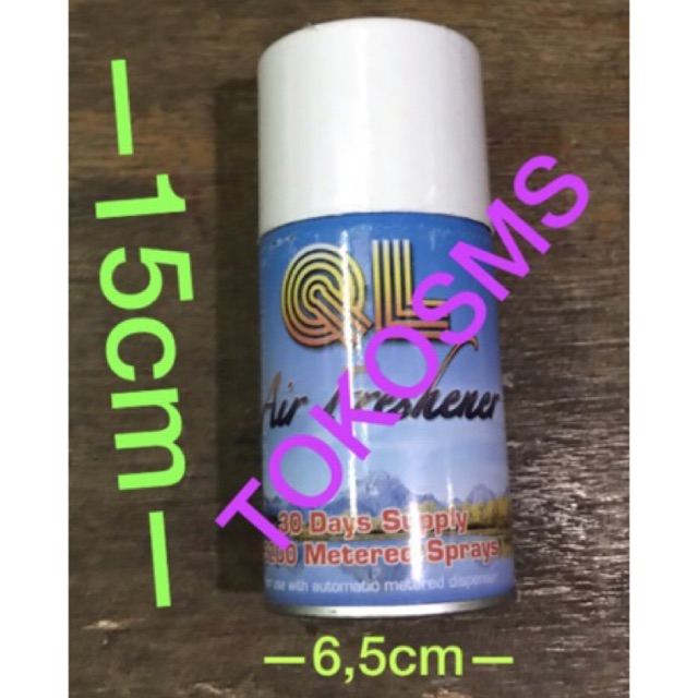 Refill pengharum ruangan otomatis ukuran 320ml isi parfum model glade