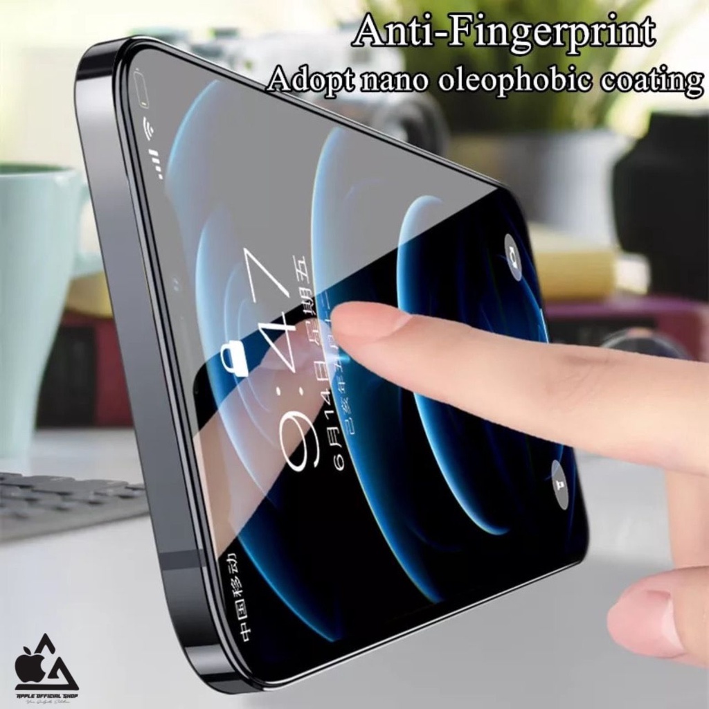 iPhone Series Premium Tempered Glass Original 4S Anti Dust / Debu for iPhone 16 15 14 13 12 11 Pro Max Plus Mini 16+ 15+ 14+ Xr X Xs Max 6 6+ 7 7+ 8 8+ SE 2 SE 3 Anti Debu Screen Protector Clear Bening Anti GORES KACA