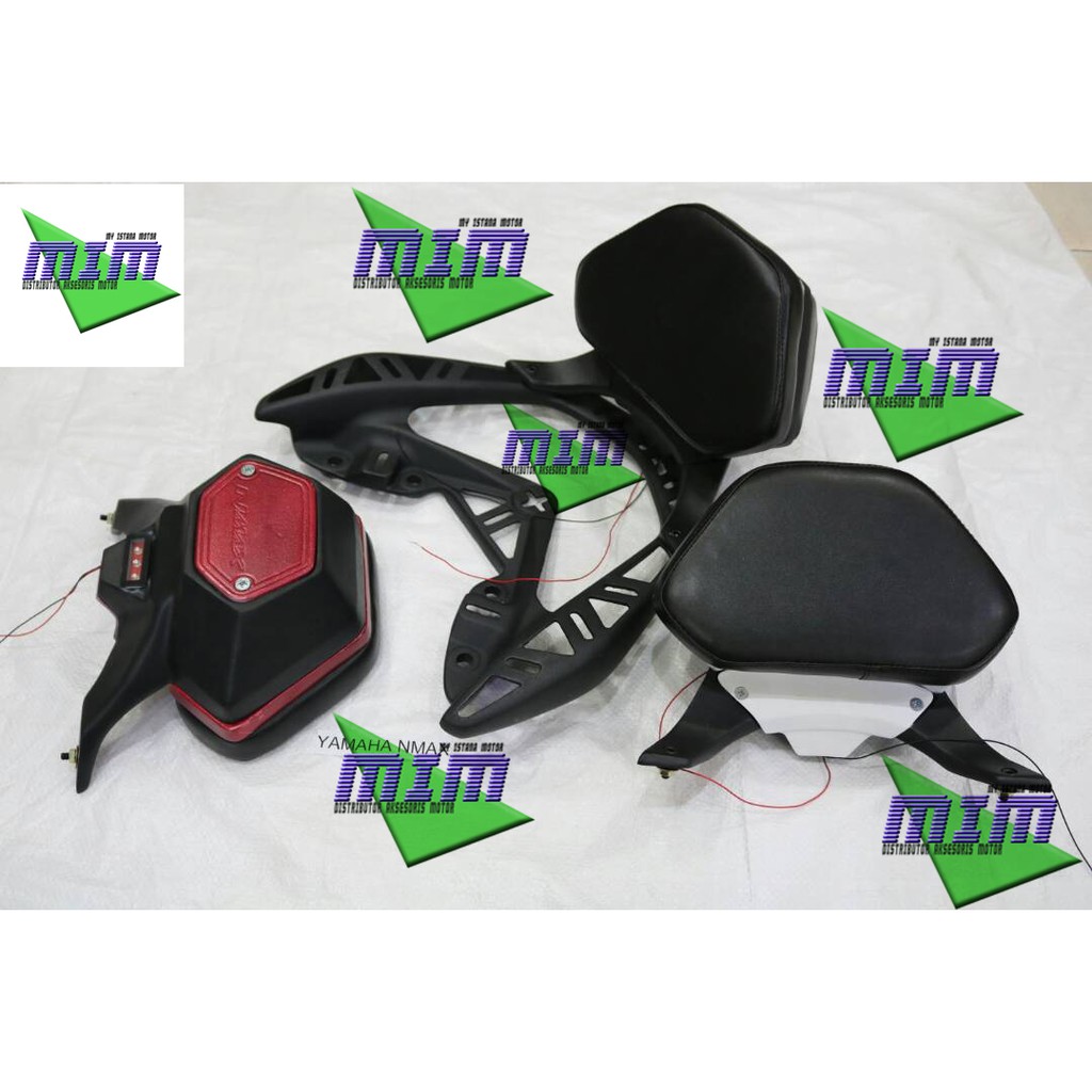 SANDARAN BELAKANG NMAX + Led (Full Besi)