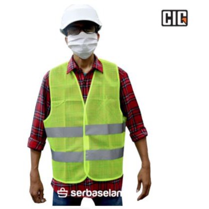 Rompi Proyek Safety vest CIG Safety vest yellow