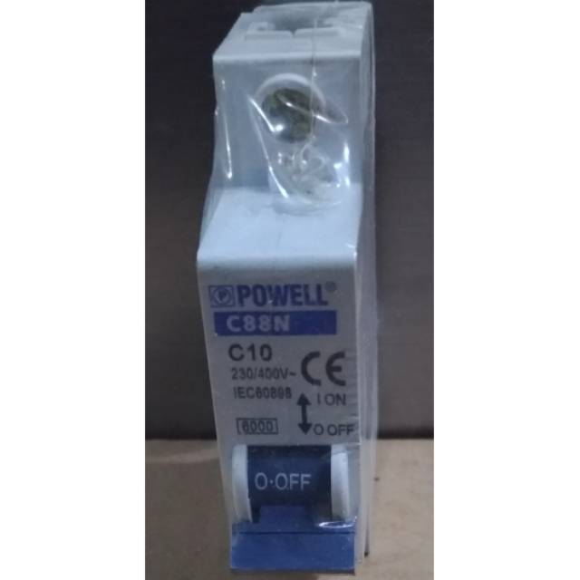 MCB 1 Phase POWELL C88N 10A