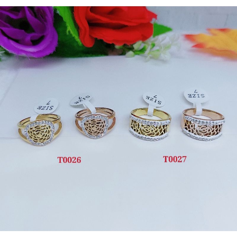 Cincin titanium T0026-0027