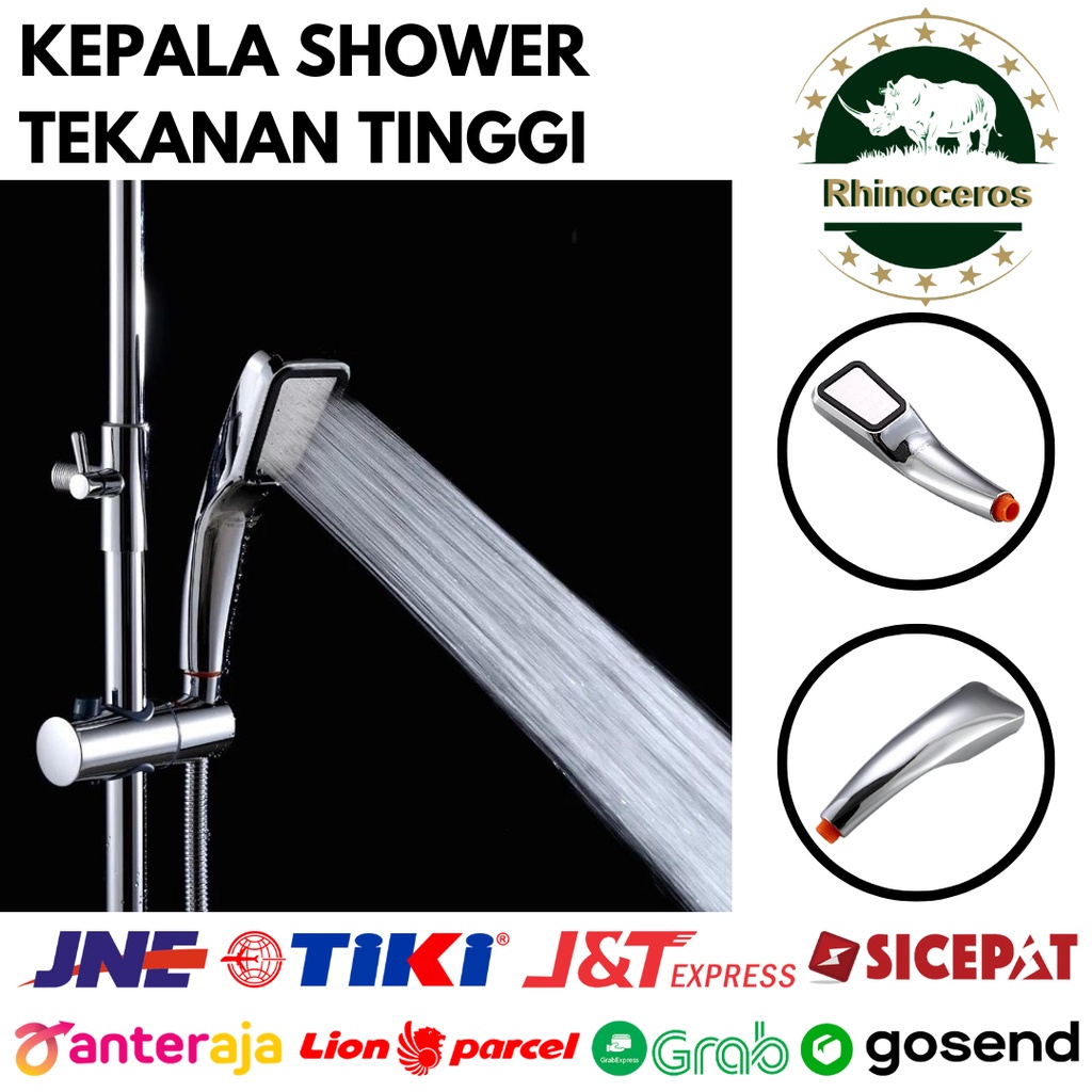 Kepala Shower Aerator Kamar Mandi 300 Lubang Pancuran Tekanan Tinggi