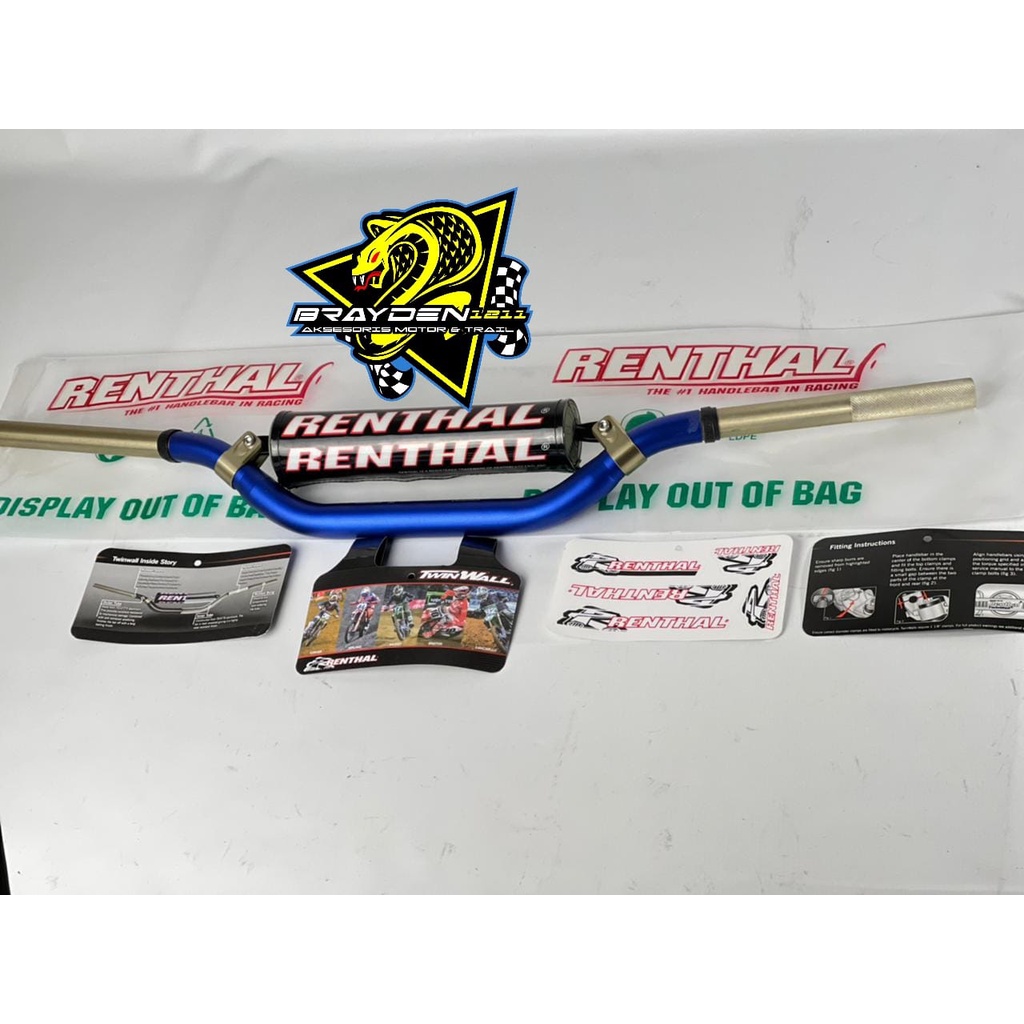 stang renthal 997 twin wall / stang twinwall rental / stang fatbar renthal 997/ stang renthal twinwall 999