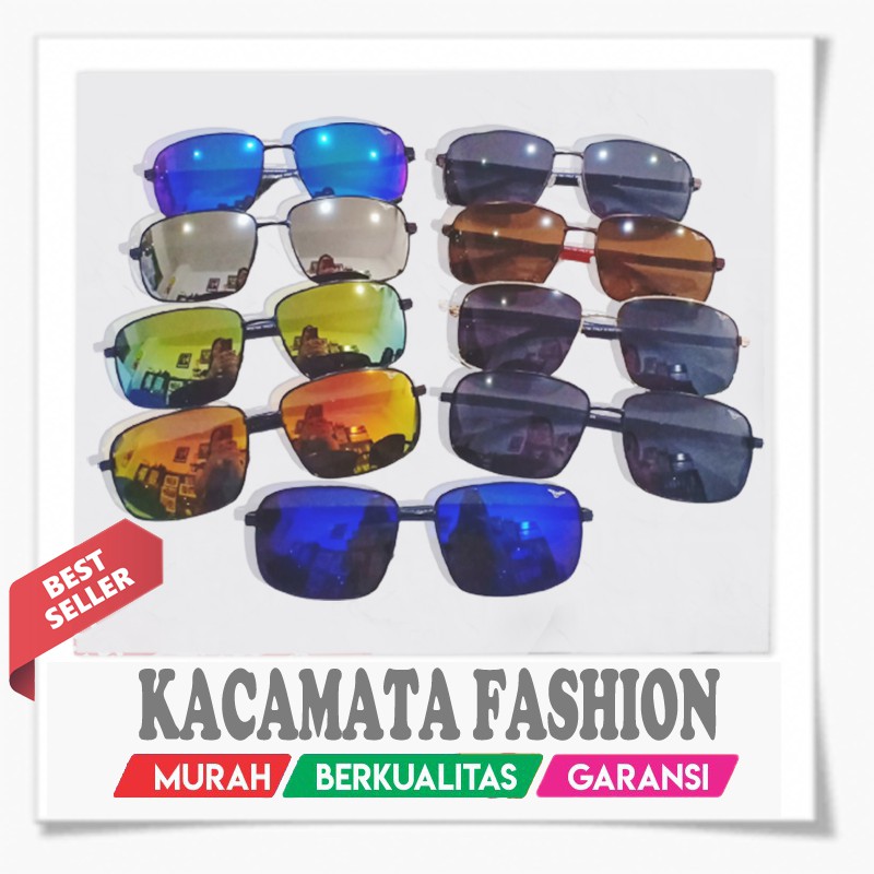 Kacamata Hitam Retro Vintage Kacamata Fashion Korean Mirror Pria Wanita Kaca mata Sunglasses Unisex