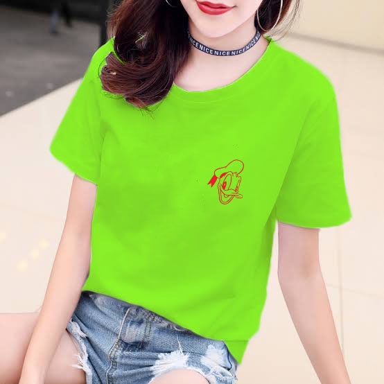 YOURSTYLE1119 - KAOS DONALD BAJU KAOS WANITA DISTRO UNISEX OVERSIZE JUMBO KEKINIAN TERLARIS