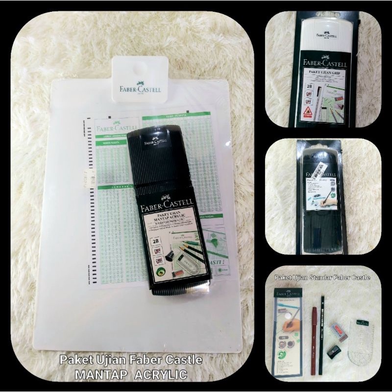

Paket Ujian Faber Castle STANDAR/GRIP/MANTAP/MANTAP ACRYLIC