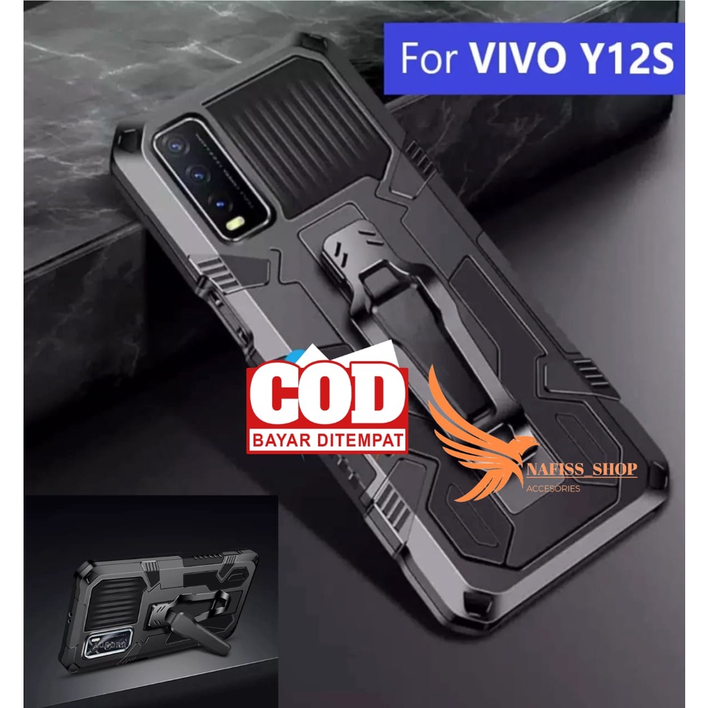 NEW PRODUCT Case Robot VIVO Y12S Y20 Y20i Y20S 2021 Hard Case Belt Clip Robot Transformer Soft