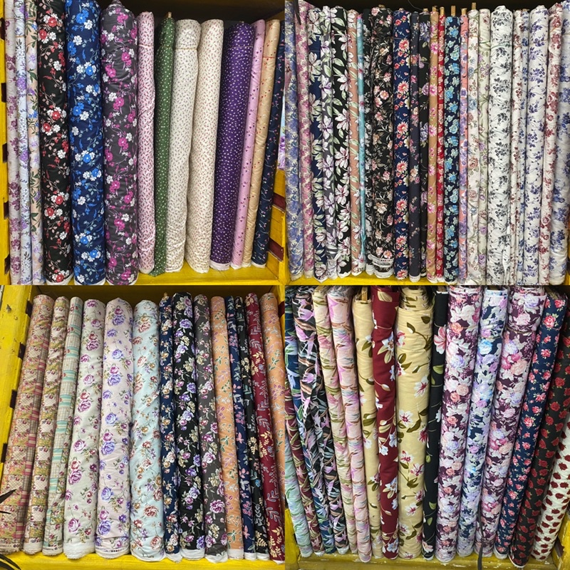 ANEKA KATUN JEPANG MOTIF PREMIUM PRINTED ORIGINAL A GRADE FULL KATUN KEMBANG MURAH TOKAI SENKO ORI