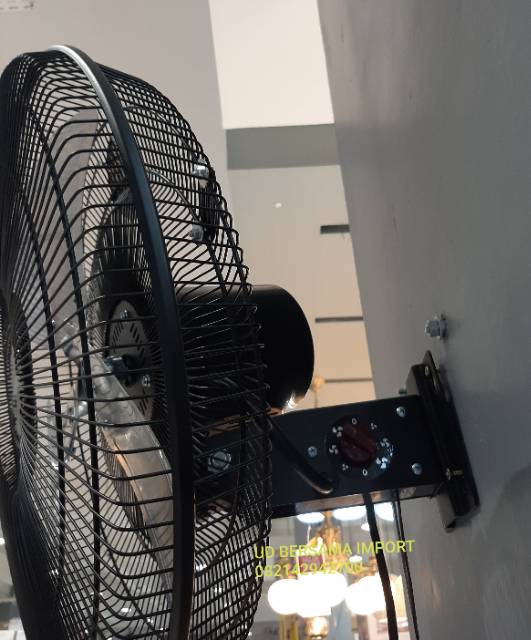 kipas angin dinding besi krisbow wall fan 18inc 45cm