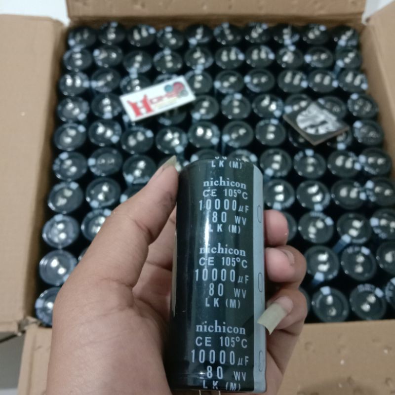 elco nichicon 10000 uf 80v original