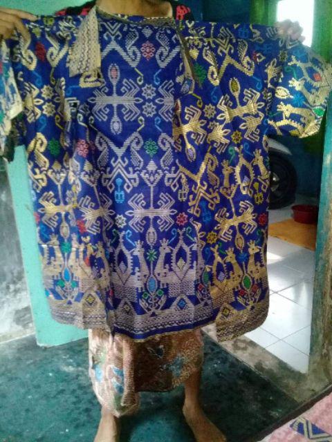 Gamis Syari Atasan Couple Sarimbit Batik Ramadhani Gayatri Prada