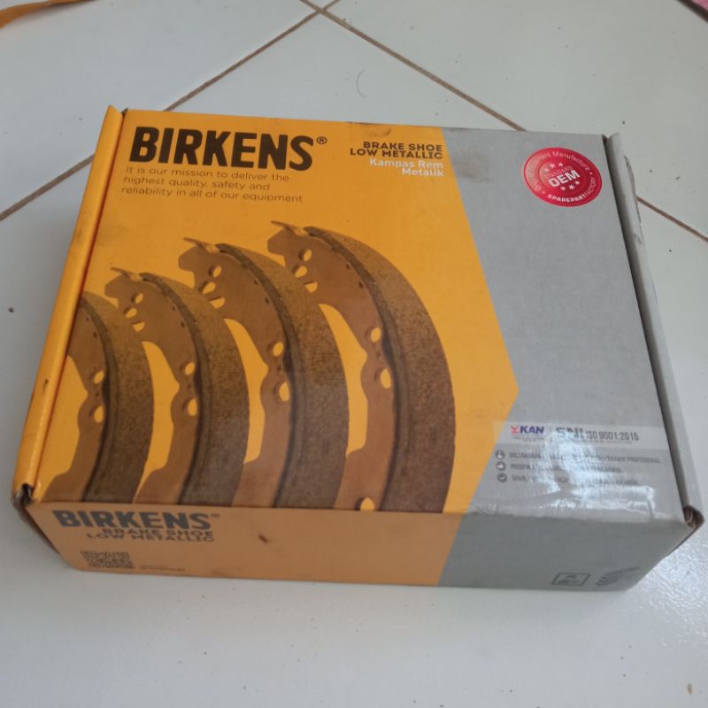 Birkens Brake Shoe Kampas Rem Aerio Baleno Esteem Shopee Indonesia