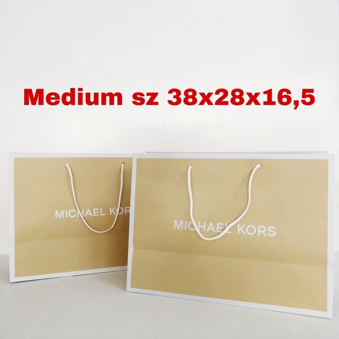 

✨ BISA COD ✨ paperbag michael kors original size medium