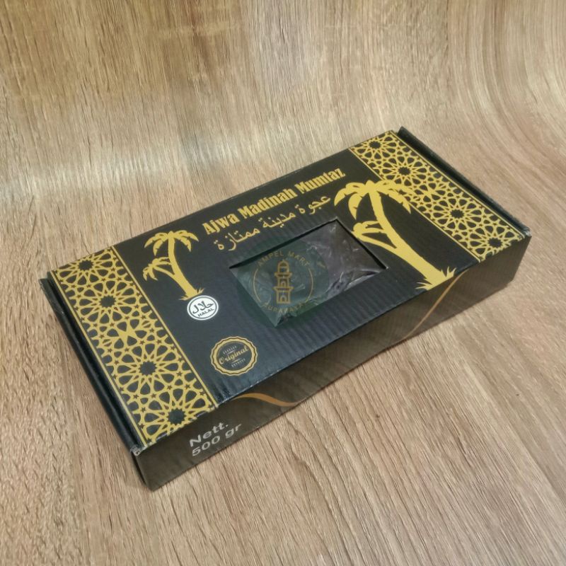 Kurma Ajwa Madinah 500gr Kemasan KARDUS Kurma Ajwa 500gr Kurma Ajwa Al Madinah 500gr Original GRADE ONE