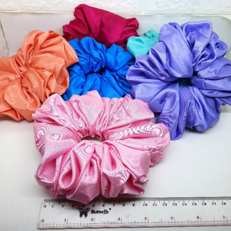 IKAT RAMBUT isi 6pcs IKAT RAMBUT CEPOL SCRUNCHIE HIJAB GROSIR